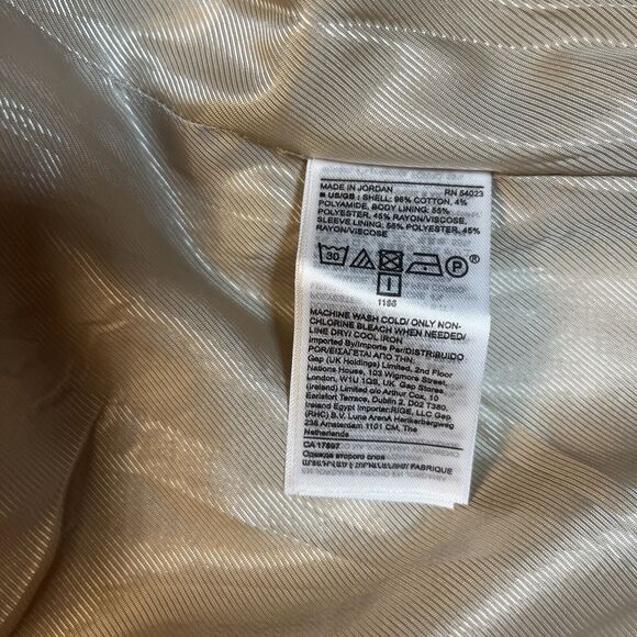 Banana Republic Womens Boucle Tweed Moto Jacket Balmacaan NWT Cream Ivory XS - Picture 12 of 14